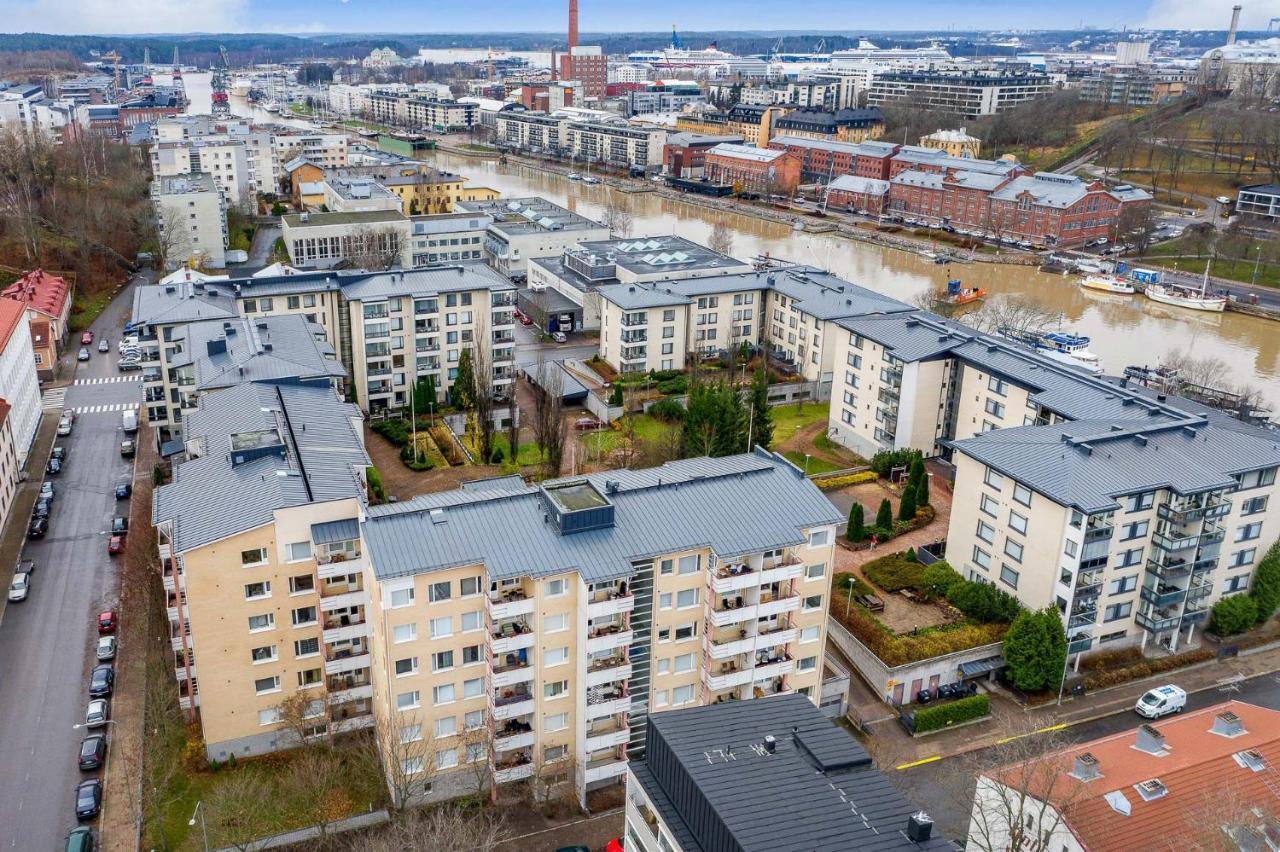 Apartment Sleepwell Tiili With Private Sauna And Parking Åbo Eksteriør bilde